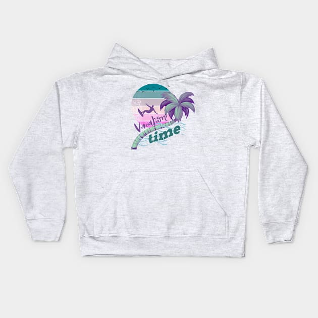 Vacation Kids Hoodie by Studio468